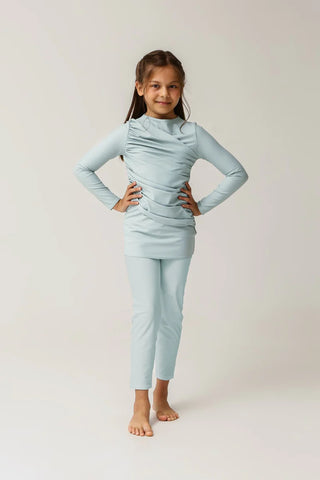 Diana Kids Two Piece Swimwear - Aqua
