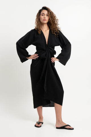 Neri Kaftan - Black