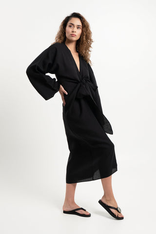 Neri Kaftan - Black