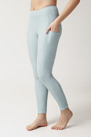 Swim Pocket Tights - Aqua