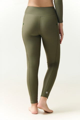 Swim Pocket Tights - Olive