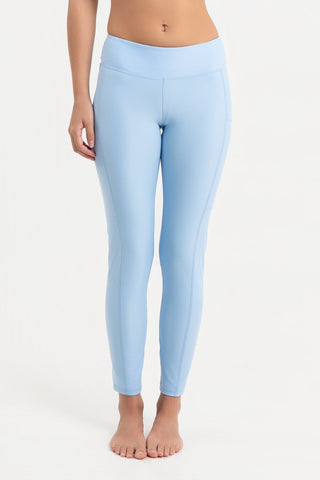 Swim Pocket Tights - Sky