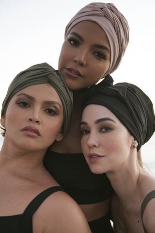 Self-tie Turban - Black