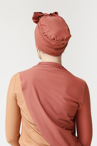Self-tie Turban - Clay