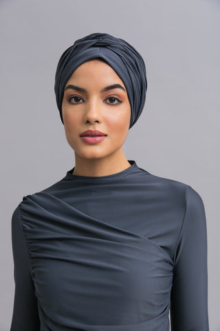Self-tie Turban - Shadow