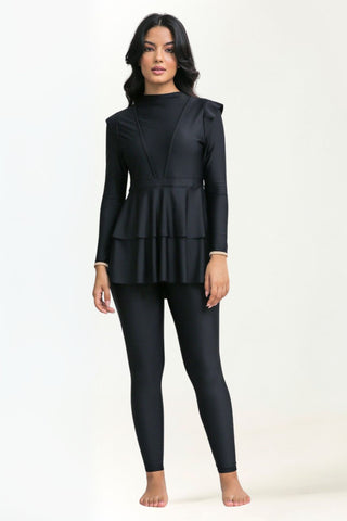 Serena Swim Dress - Black