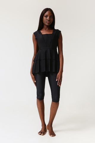 Serena Midi Swimsuit - Black