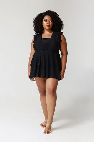 Serena Midi Swimsuit - Black
