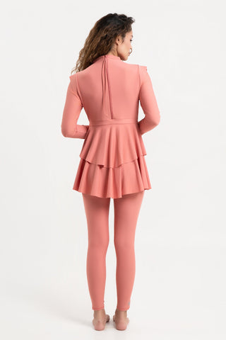 Serena Swim Dress - Coral