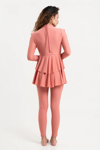 Serena Swim Dress - Coral
