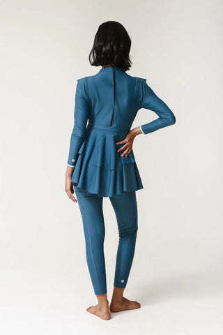 Serena Swim Dress - Wave