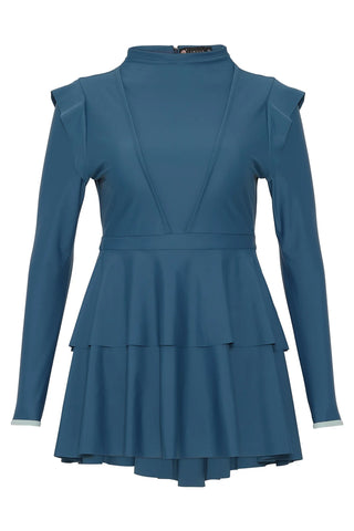 Serena Swim Dress - Wave