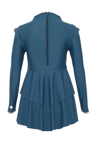 Serena Swim Dress - Wave