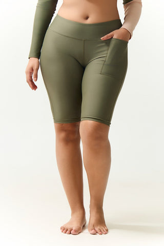 Swim Shorts - Olive