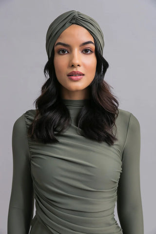 Swimming Turban - Olive