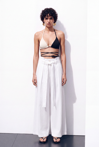 April Tie Bikini Set