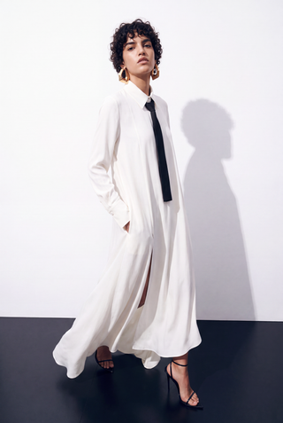 Jeniadeniz Asymmetric Long Dress