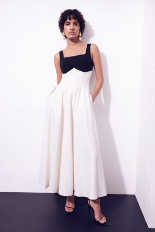 Paloma Long Linen Dress 100% Premium Linen