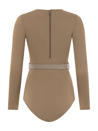 Maraya Beige Swimming Top