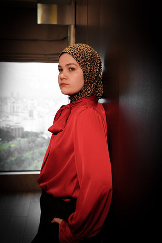 Leopard Ready-to-Wear Hijab