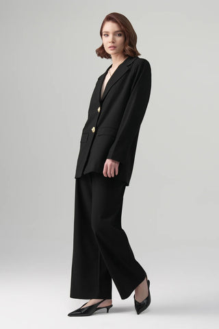 Aren Modal Suit Set – Black