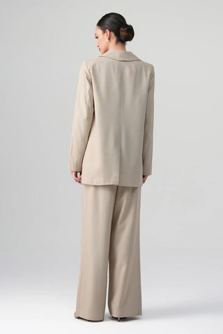 Elara Modal Suit Set – Beige