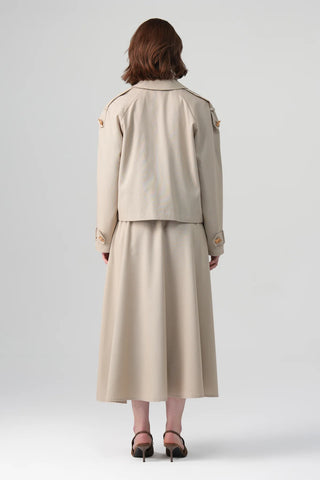 Sare Mini Trench Set – Beige