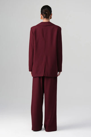 Aren Modal Suit Set – Bordeaux