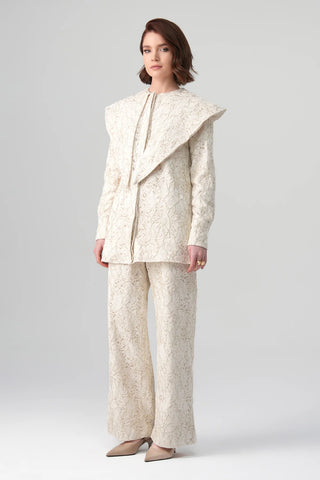 Elowen Textured Set – Ecru