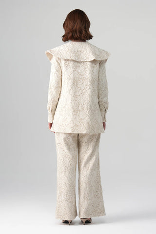 Elowen Textured Set – Ecru