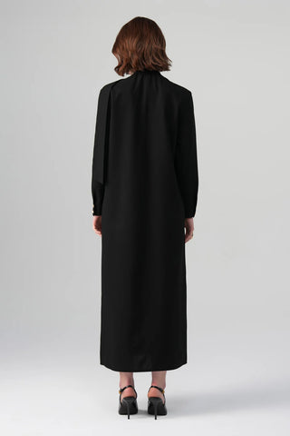 Mina Shirt Dress – Black