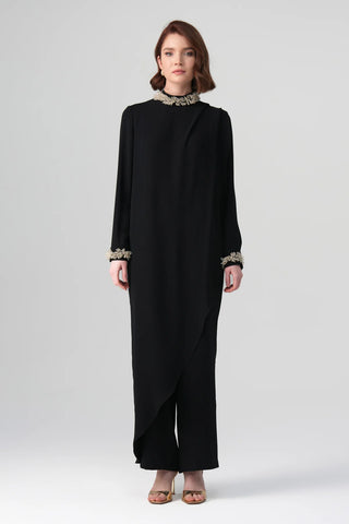 Siyena Minimal Jumpsuit – Black