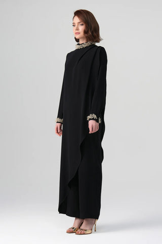Siyena Minimal Jumpsuit – Black