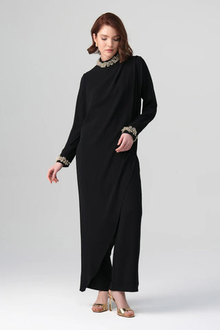 Siyena Minimal Jumpsuit – Black