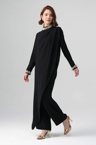 Siyena Minimal Jumpsuit – Black