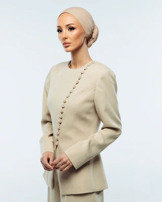 Shams Blouse - Beige