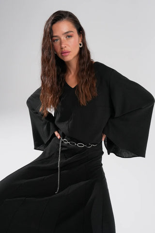 Dessert Sun Dress - Black