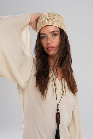 Dessert Sun Dress - Beige