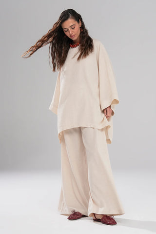 Breeze Linen Set – Beige