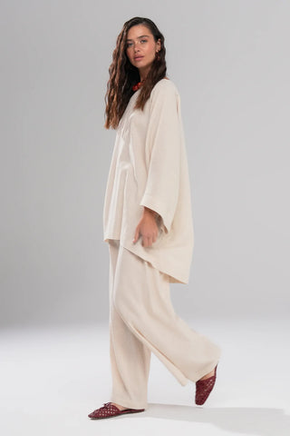 Breeze Linen Set – Beige