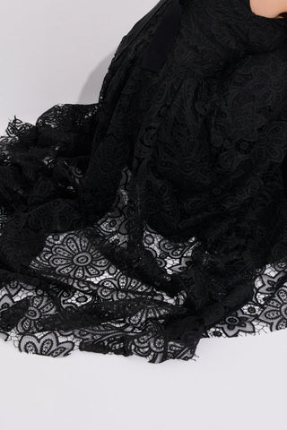 Franceska French Lace Long Dress - Premium Design