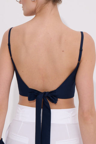 Mari Draped Bustier - 100% Cotton