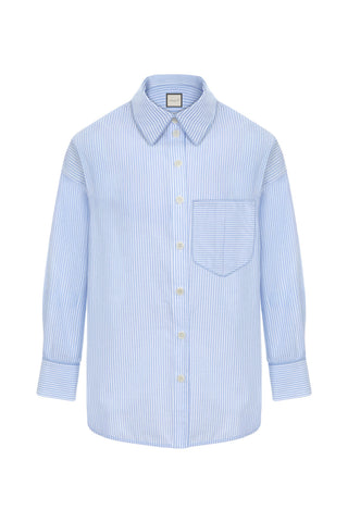 Lumina Striped Shirt 100% Cotton