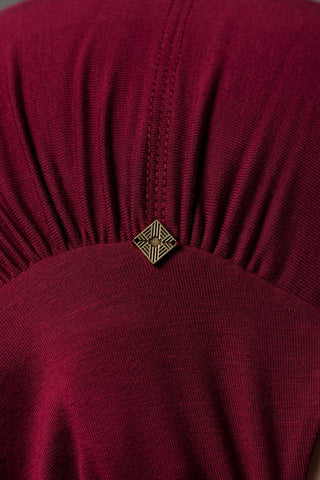 Shell Bonnet – Bordeaux