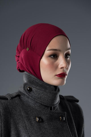 Shell Bonnet – Bordeaux