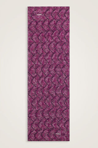 Blazing Horses Crepe Silk Shawl Pink