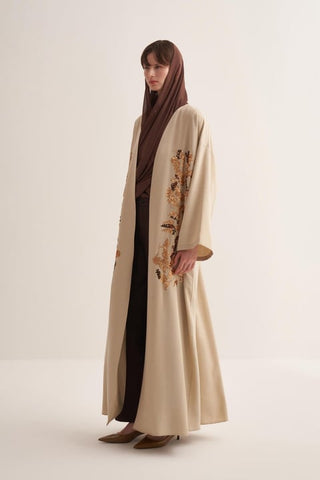 Alora Abaya - Beige