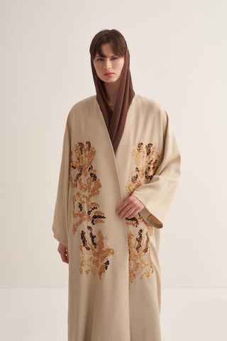 Alora Abaya - Beige