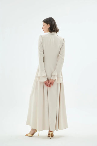 Alune Shirt Dress – Stone