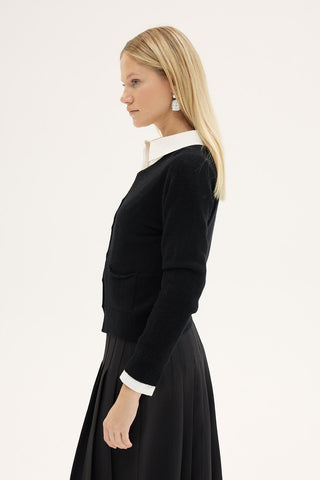 Antoryum Knit Cardigan – Black